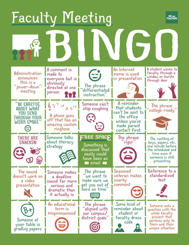 faculty-bingo